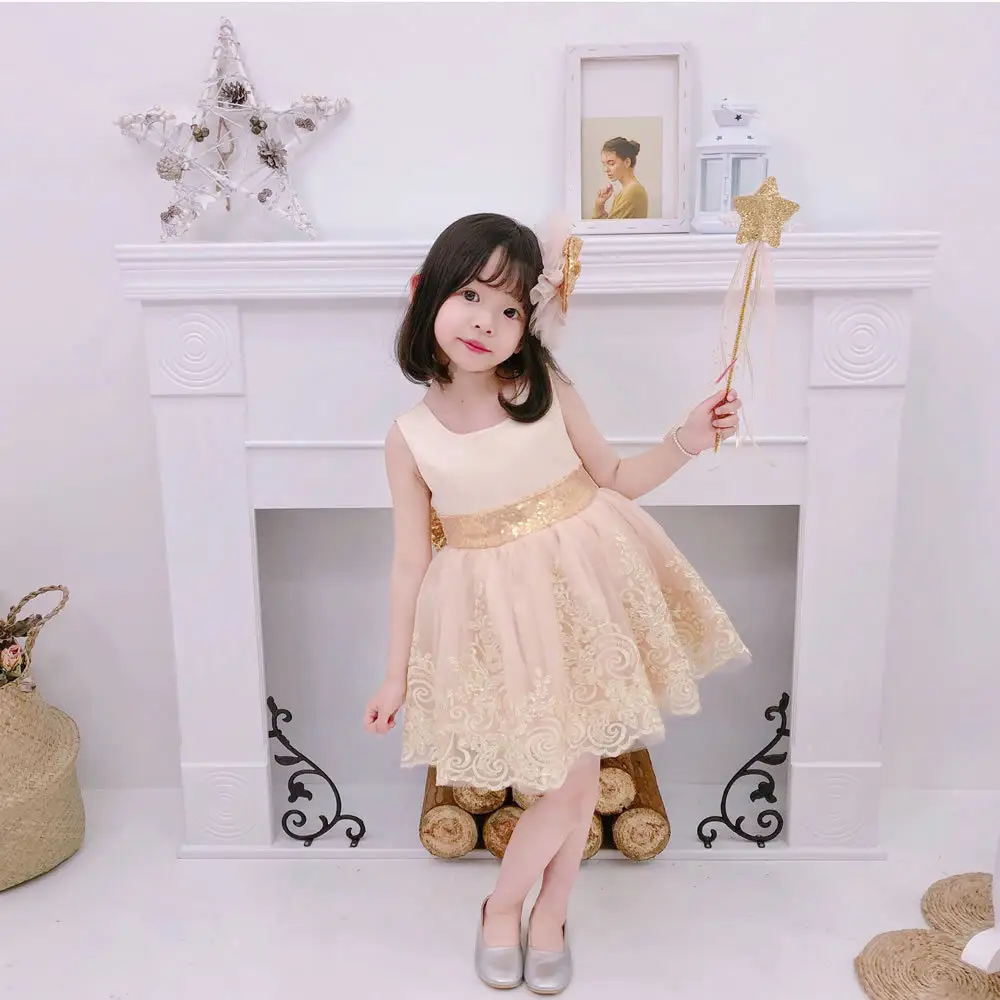 Baby Girl Skirt Flower Heavy Industry Wedding