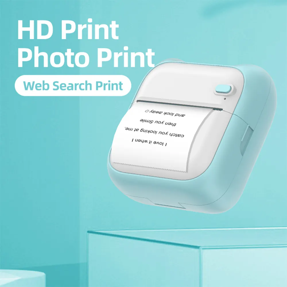 Mini Pocket Printer For Students Portable Home