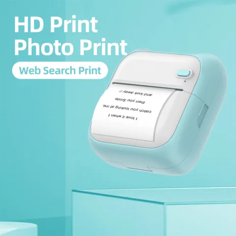 Mini Pocket Printer for Students Portable Home Small Label