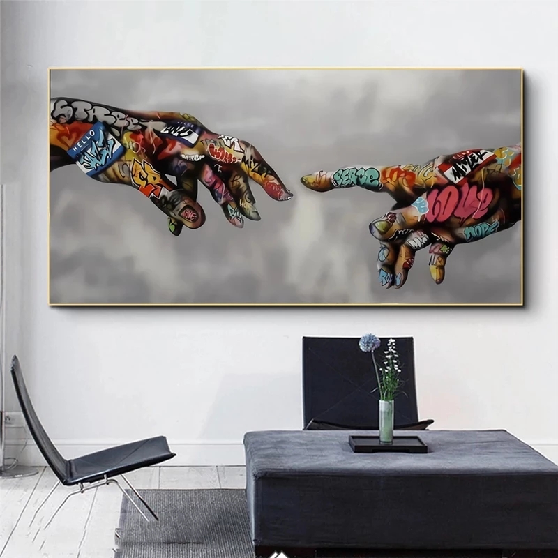 Decorative Painting Of Art Pavilion Living Room
