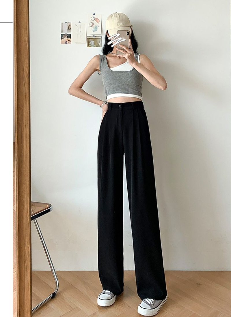 Lady Spring Summer Pants Korean Style