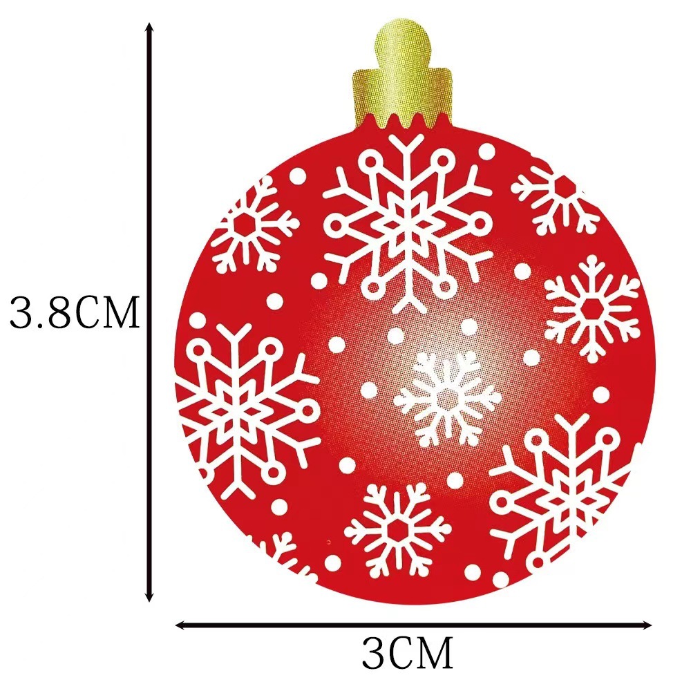 Christmas Holiday Decoration Gift Series Self-adhesive