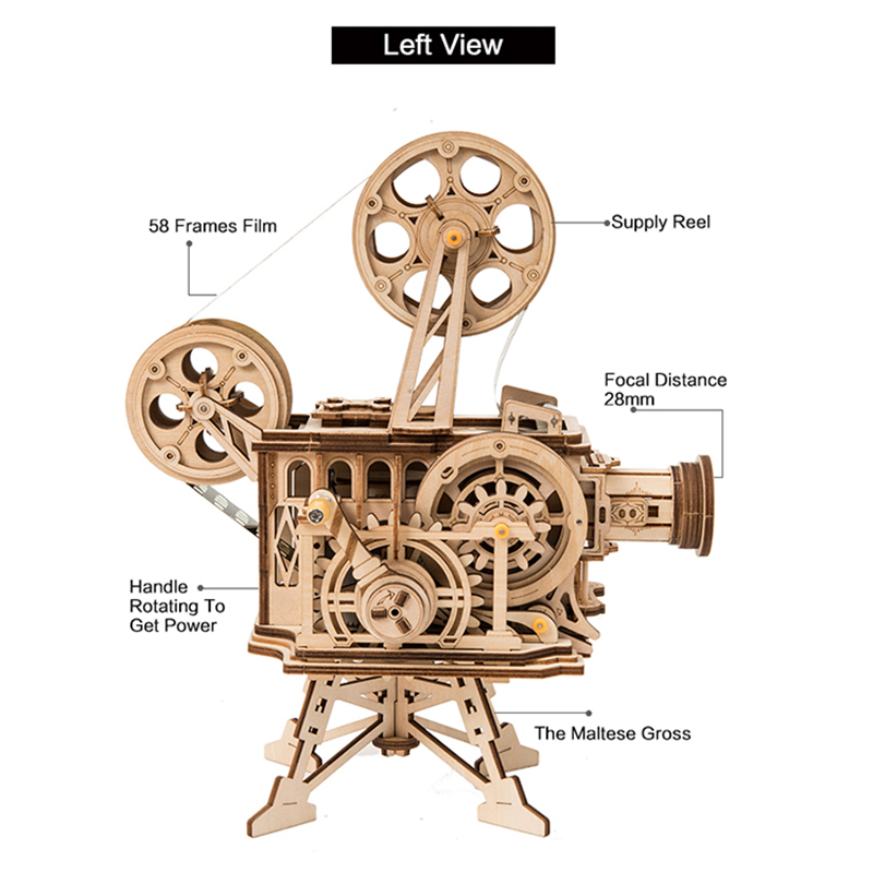 puzzle en bois 3d Puzzle En Bois Classique Vitascope