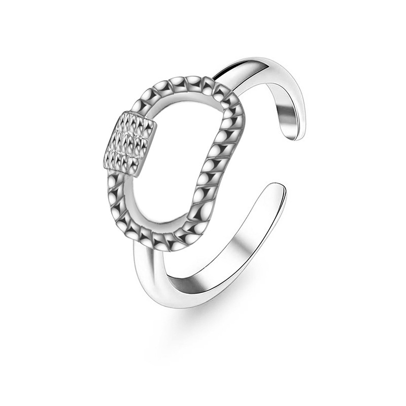 Title 21, Popular Simple Titanium Steel Ring Does Not Fade