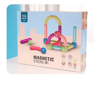 Assembled Magnetic Building Blocks Toy Early Education Colorful - Shop at LoveMi