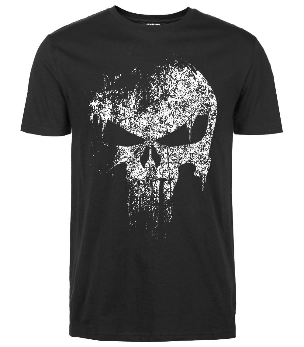 Title 4, Nova camiseta masculina com caveira, estilo eur...