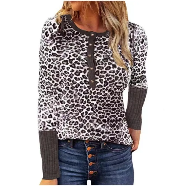 Long Sleeved Pit Strip Slim Fit Round Neck Print Pullover Women's 6 Style - Shop at LoveMi