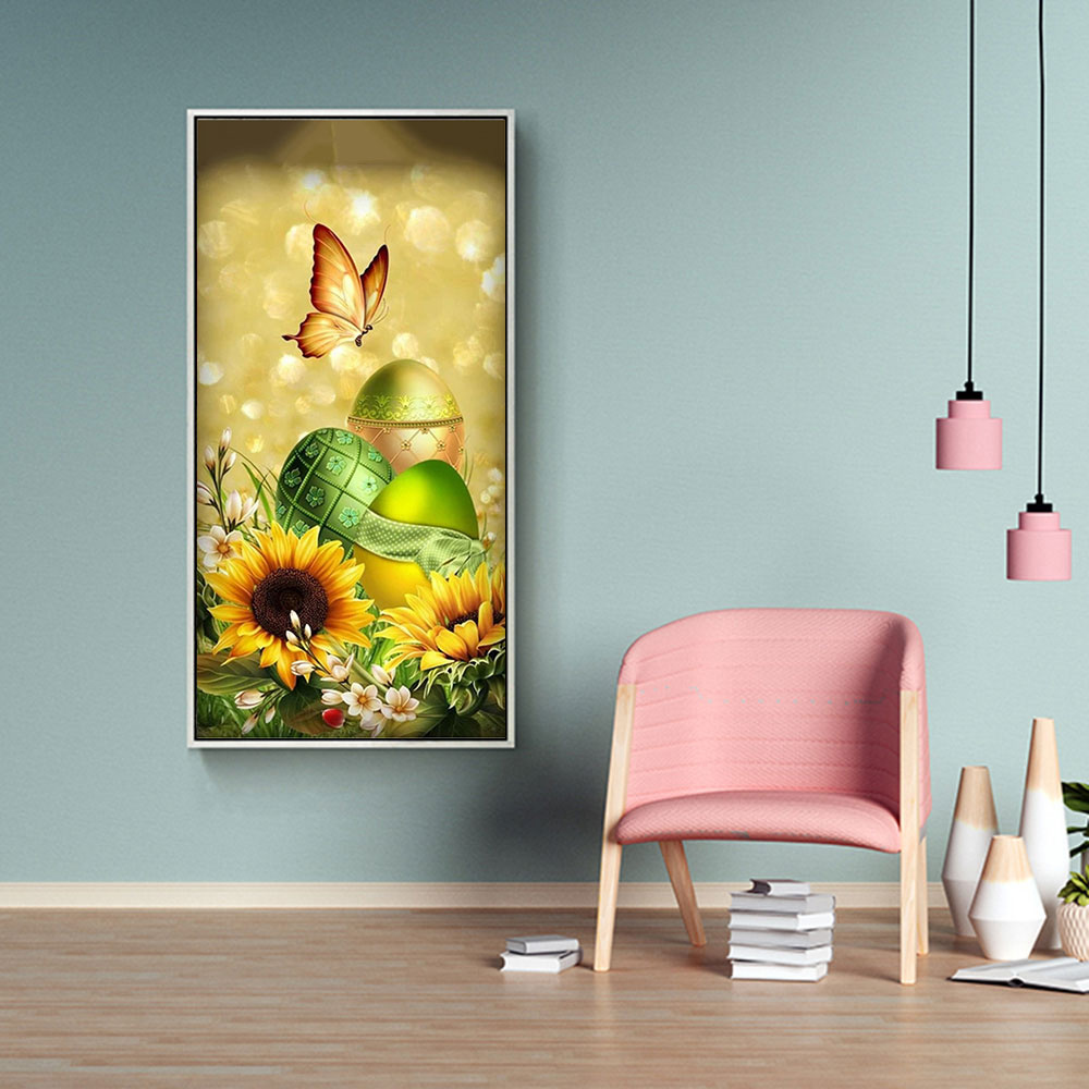 Home Simple Sunflower Pattern Diamond Painting Cross Stitch