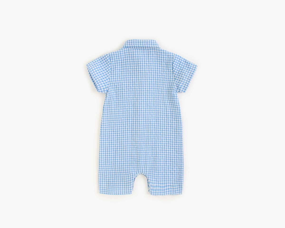Korean Style Baby Clothing Short Sleeve Shirt Romper New Born