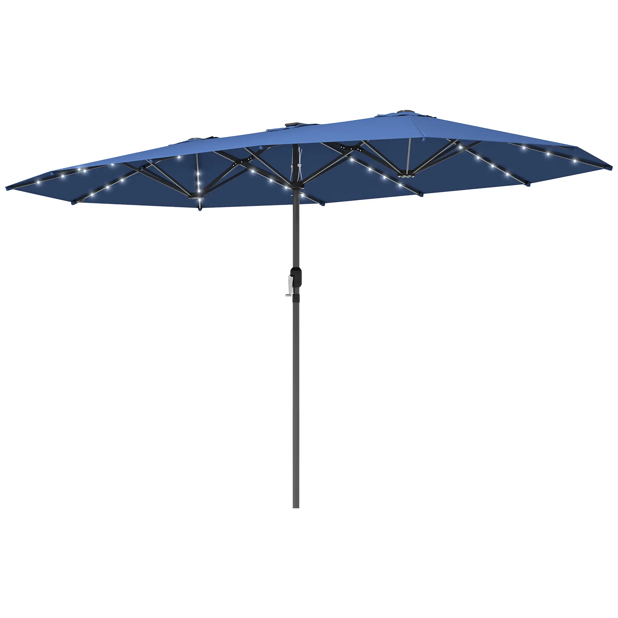 Garden Parasol, Double-Sided Sun Umbrella