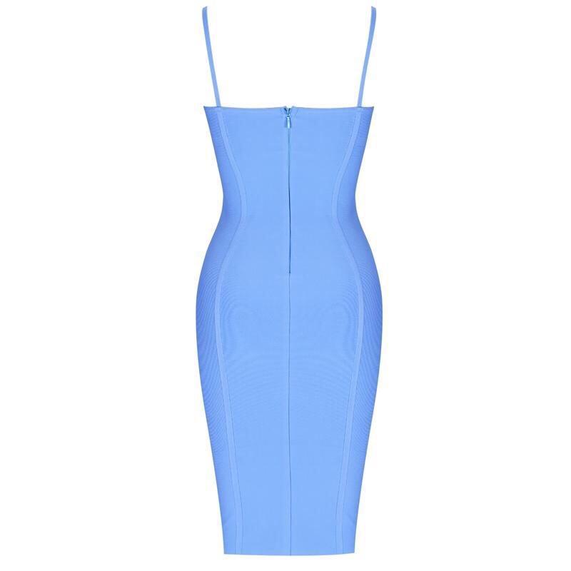 Sling Strap Backless Short Dress, picture 3 of 5