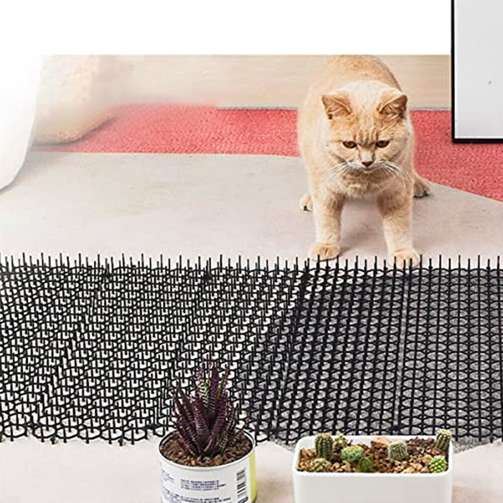 6x Cat Scat Mat Spike Anti-Cat Dog Pest Deterrent Repellent Animal Scarer Uk 6
