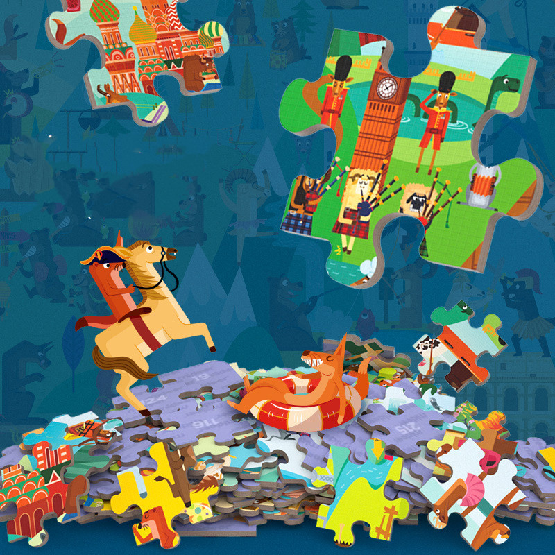 Title 5, Milu Children Jigsaw Puzzle Lazer Avançado