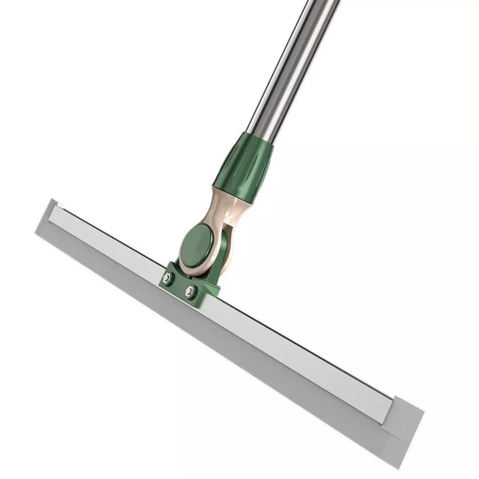Floor Squeegee Long Handles Adjustable Telescopic Pole Heavy Duty Broom — image 4