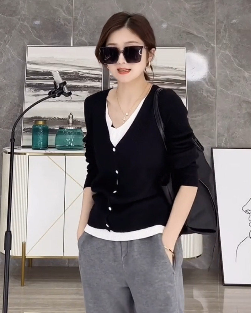 Small Stylish Loose-fitting Slim All-match Sweater