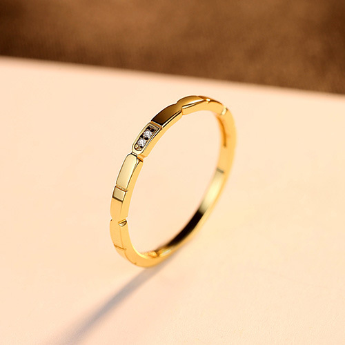 Корейские модные серебряные украшения из круглого циркона