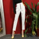 Cropped Pants White