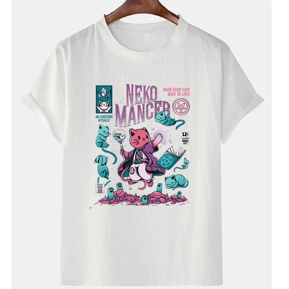 New Youth Cartoon Men's T-shirt Top