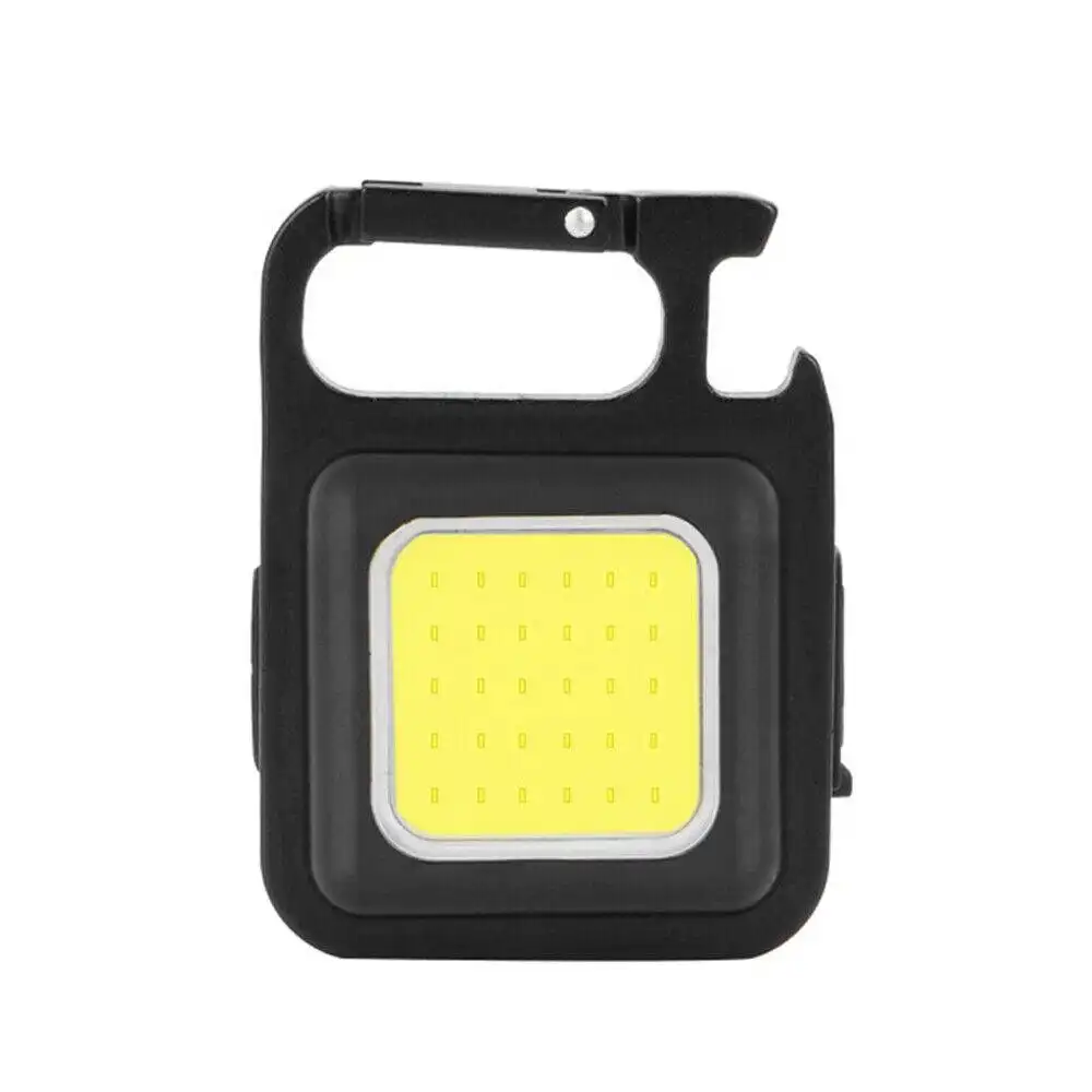 Mini Waterproof Rechargeable LED Light USB Flashlight-Lamp Torch Pocket Keychain
