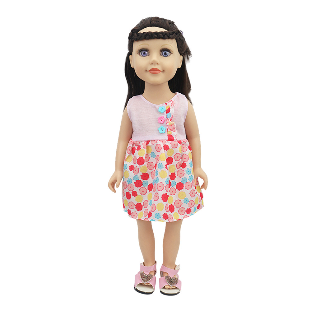 Title 3, Summer Thin 18-inch Doll Clothes Dress