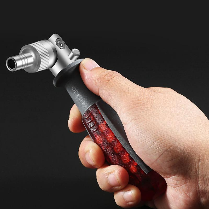 Ratchet Screwdriver Set Multi-Angle Bit Cross