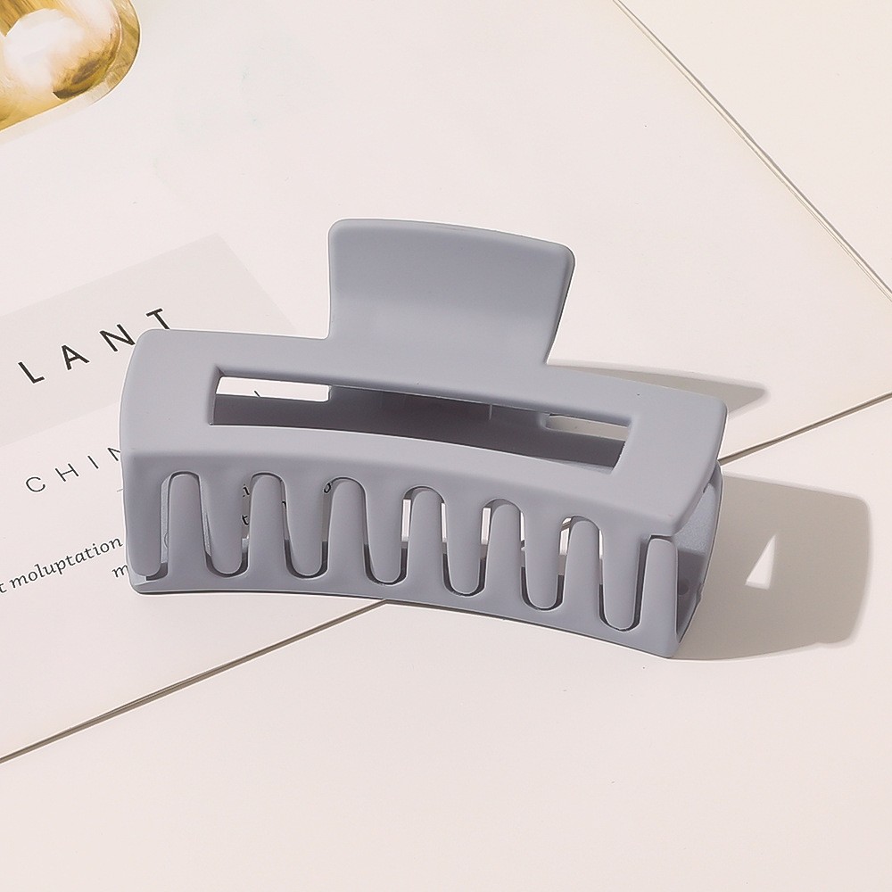 Korean Style Shark Hair Clip Jewelry Medium Purple Grey - Shop at LoveMi