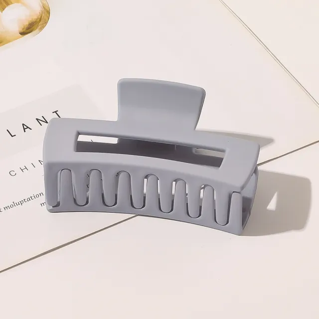 Korean Style Shark Hair Clip Jewelry Medium Purple Grey - Shop at LoveMi