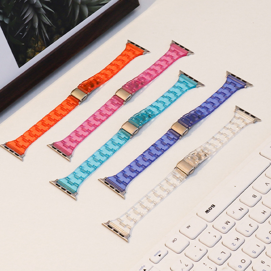 Ultra-thin Transparent Watch Strap Small Waist