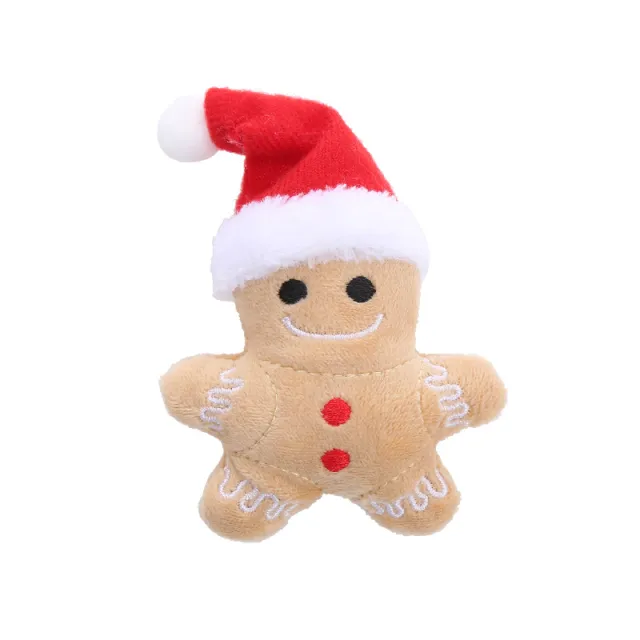 Cat Toy Christmas Hat Gingerbread Man Christmas Hat Gingerbread Man - Shop at LoveMi