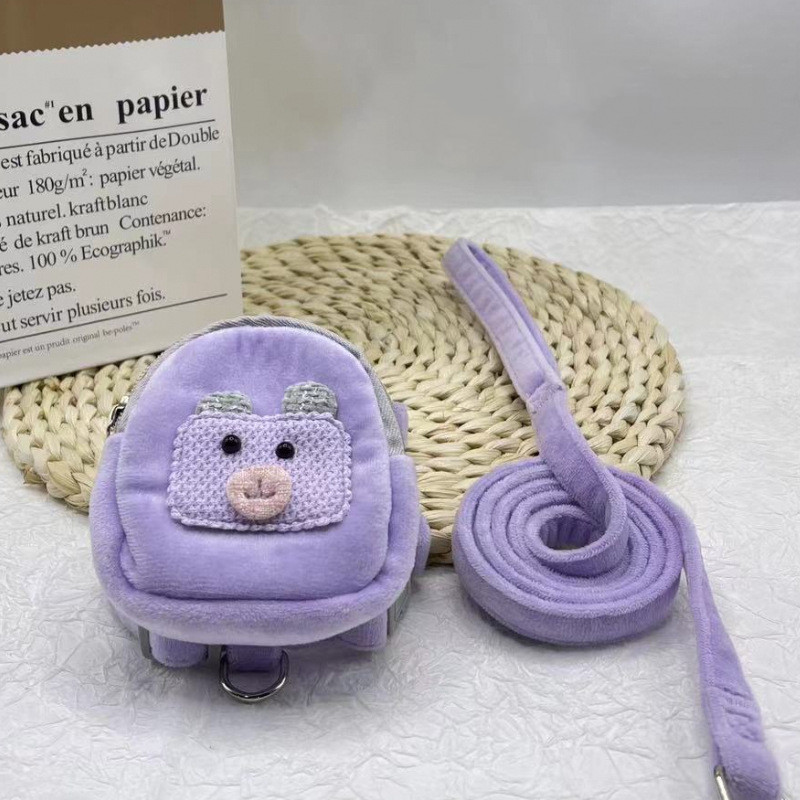 Piglet purple bag