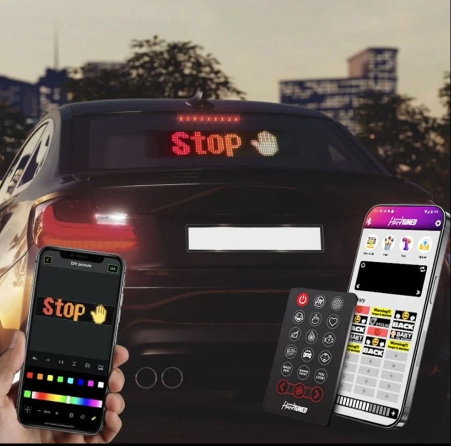 لوحة LED الذكية: عبّر عن عالمك بلمسة زر!