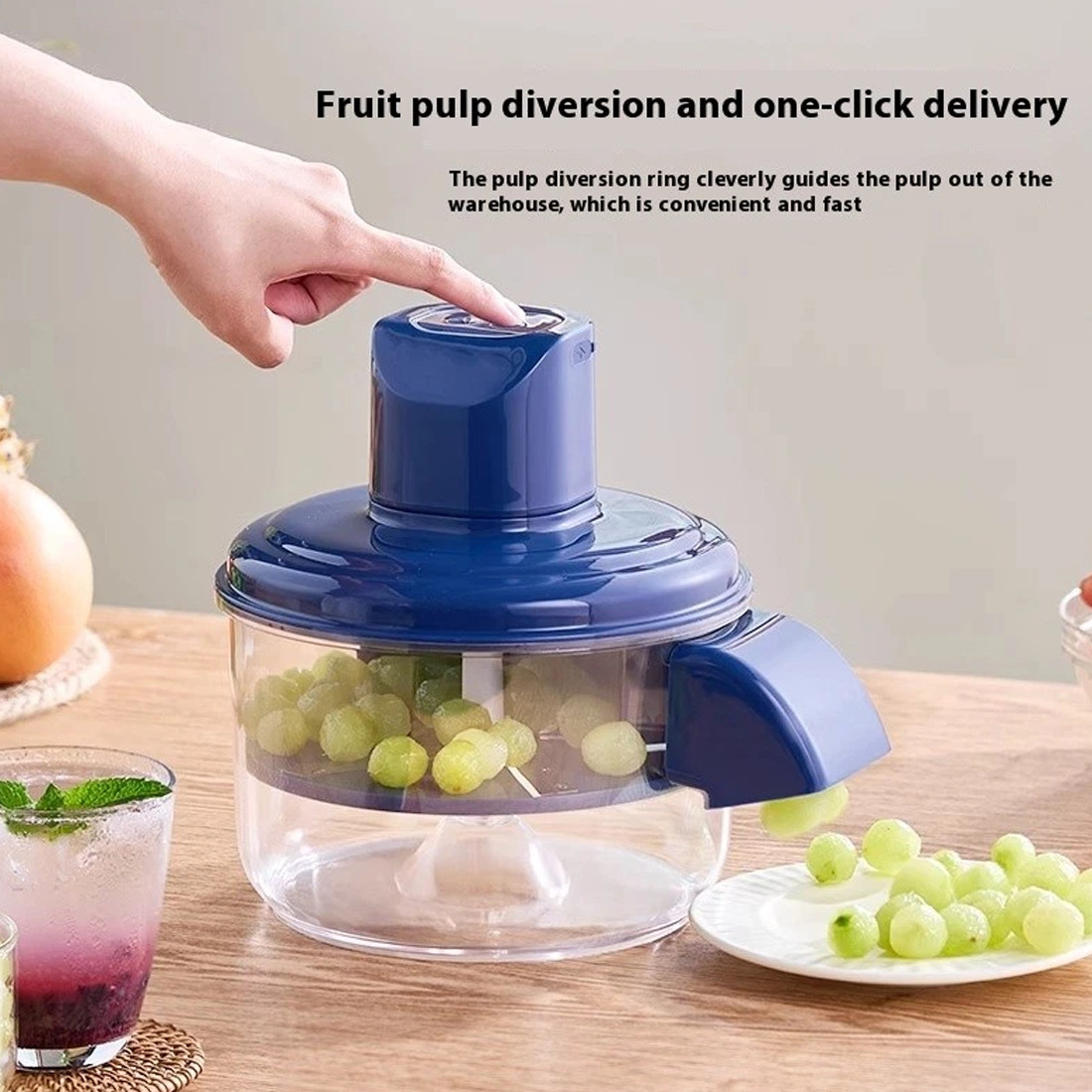 Effortless Peeling Electric Grape Machine Fruit Peeler Tool — image 12