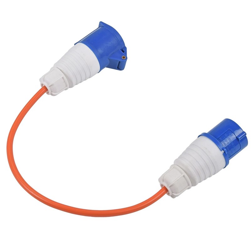 16 Amp Reversed Caravan Camping Outdoor Reverse Polarity Adapter Mains Hook Up D — image 3