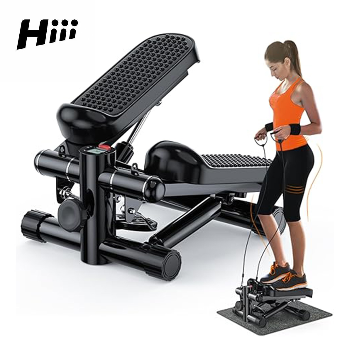 Mini Stair Stepper for Home Exercise. Dual Hydraulic Drive System, Track Your Progress, Humanized Design, Super Quiet Design, Space Saving, Packaging & Warranty.