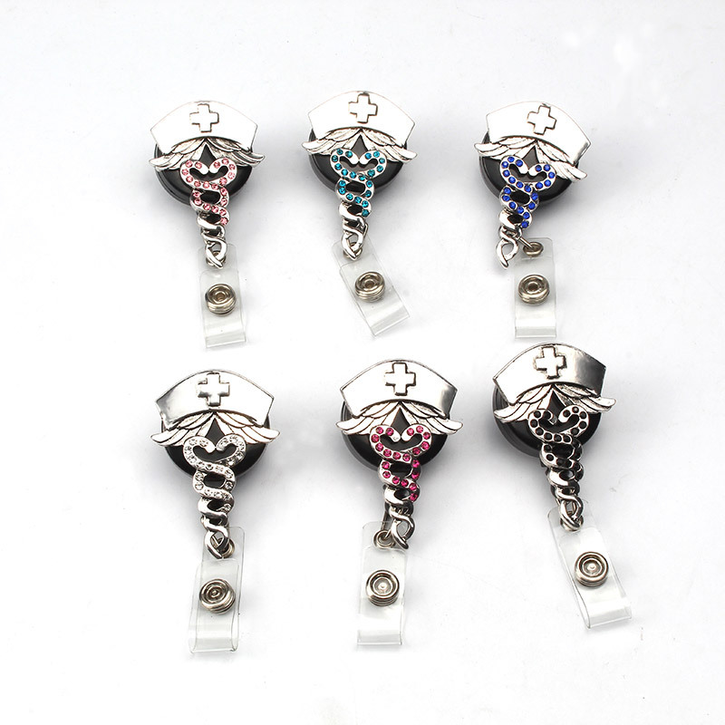 Fashion Badge Easy Pull Buckle For Nurse Hat