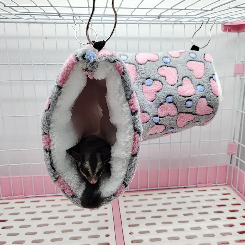 Hamster Warm Tunnel Super Soft Plush Nest