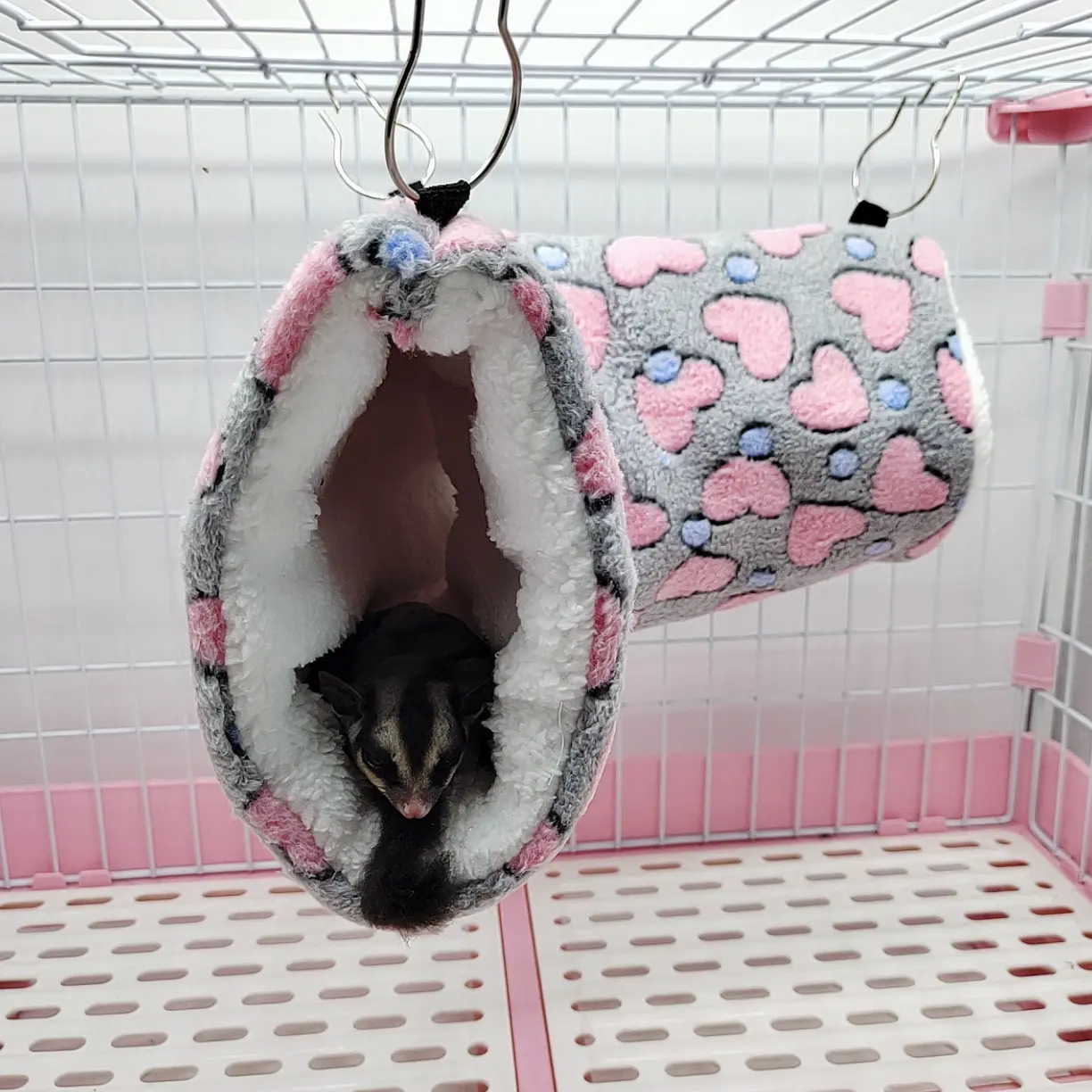 Hamster Warm Tunnel Super Soft Plush Nest