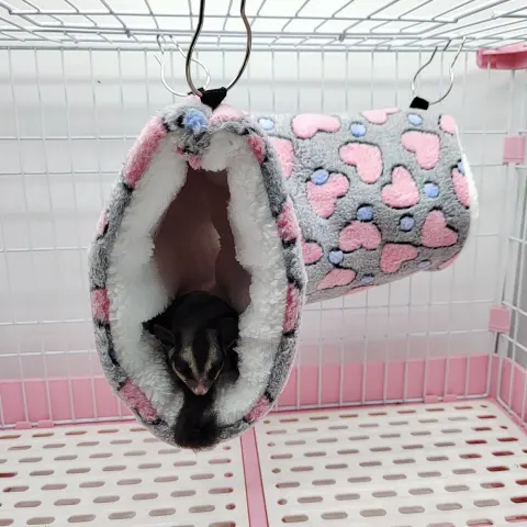 Hamster Warm Tunnel Super Soft Plush Nest