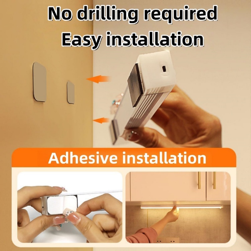 Motion Sensor LED Light, Rechargeable, Easy Magnetic Installation For Indoor Use — image 7