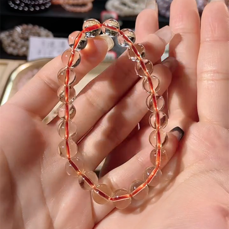 Men's And Women's Fashion Simple Citrine Bracelet
