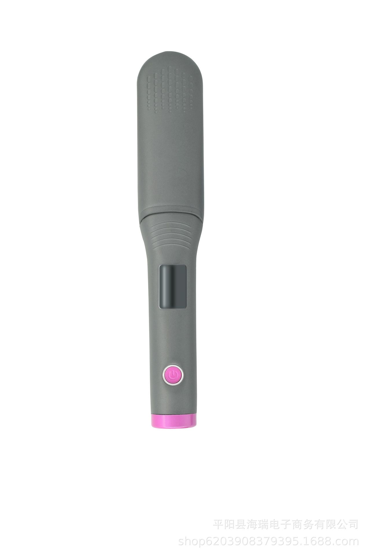 Hair Straightener, Curly Hair, Wet And Dry, Lazy Portable Negative Ion Straightener Grey - Shop at LoveMi