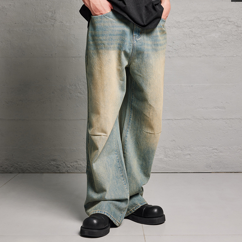 Men's Fashion And Comfort Cotton Casual Straight Leg Pants