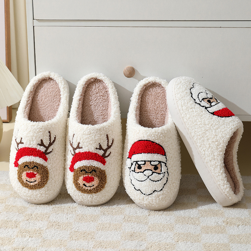 Cute Cartoon Winter Cotton Slippers - Image 3