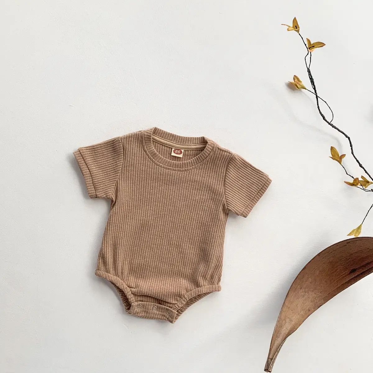 Baby Soft Skin-friendly Short-sleeved Triangle Romper Jumpsuit