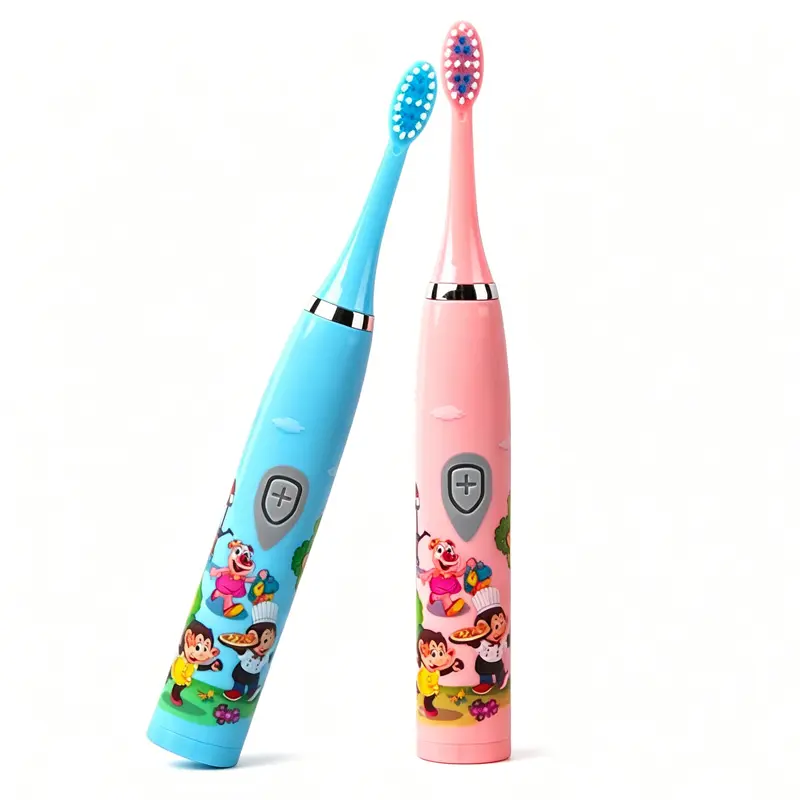 Children Sonic Electric Toothbrush IPX6 Waterproof Colorful