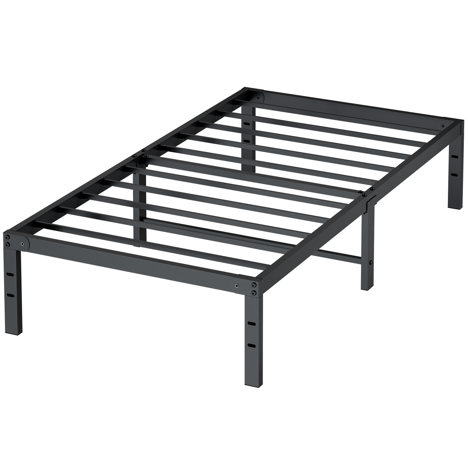 14IN Metal Bed Frame, Under Bed Storage image 4