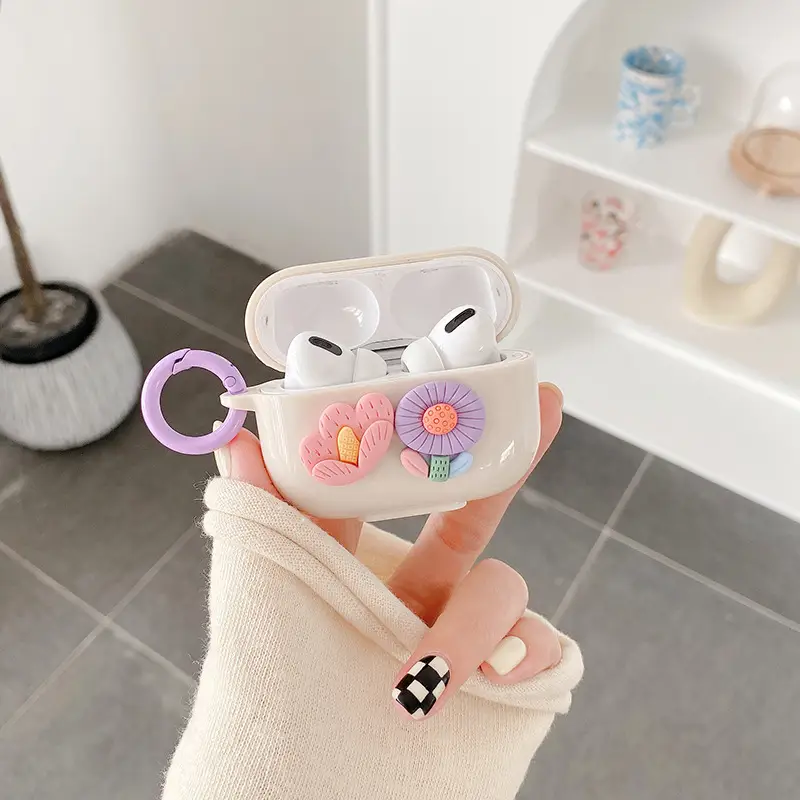 TPU Transparent Wireless Earphone Silicone Protective Cover