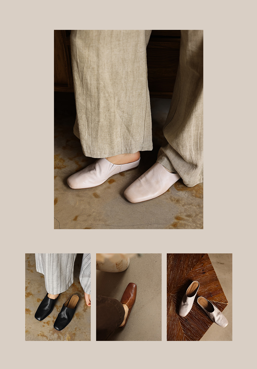 Sheepskin Ruched Mule Slides black colorway – Sarah Express