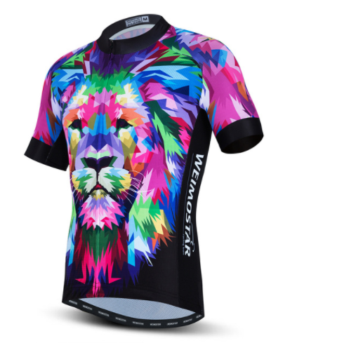 Title 5, Cycling Jerseys Men 3D Lion Printing Bicycle Cl...