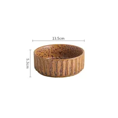 Ceramic Anti Overturning And Exquisite Protection Of Cervical Vertebrae Pet Bowl - Small Leopard Print - View 1